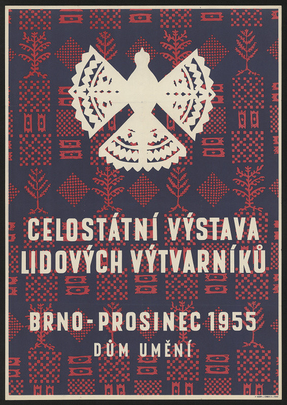 neznámý – Celostátní výstava lidových výtvarníků, DU Brno 1950 