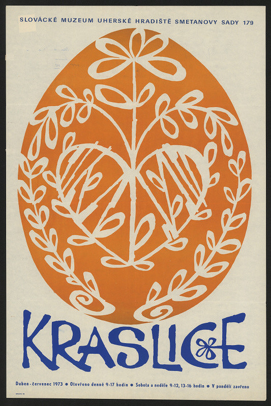 Josef Flejšar – Kraslice. Slovácké muzeum Uherské Hradiště 1973 