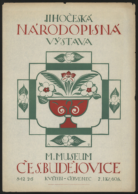 signatura AT – Jihočeská národopisná výstava. Museum České Budějovice 8.12-2.5 (bez r.) 