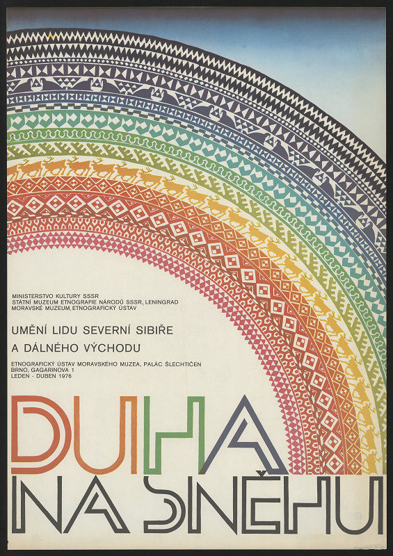 neznámý – Duha na sněhu. Umění lidu severní Sibiře a Dálného severu. Etnografický ústav Mor. muzea 1976 