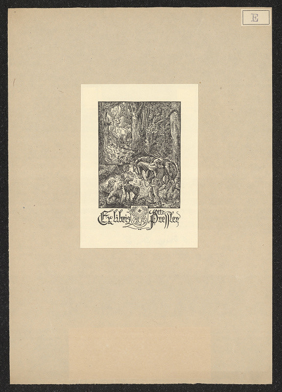 Otto Ernegg – Ex libris Otto Pressler 