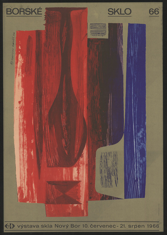 Stanislav Kovář – Borské sklo 66. Výstava skla Nový Bor 1966 