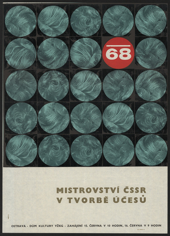 Antonín Ulrich – Mistrovství ČSSR k tvorbě účesů. Ostrava VŽKG 1968 