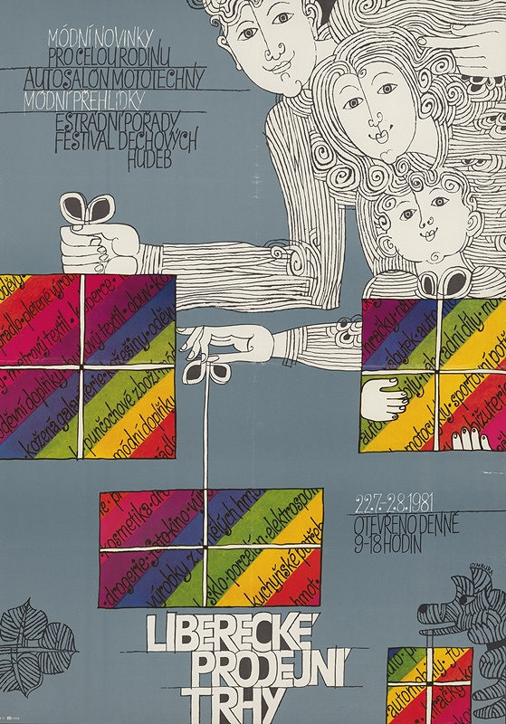 Emil Jan Cimbura – Liberecké prodejní trhy 1981 