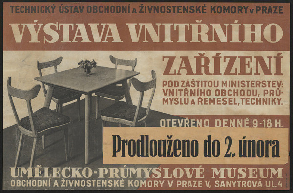 Petr Tučný – Výstava vnitřního zařízení Praha 