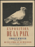 Pablo Picasso – Exposition de  la Paix, Paris 1949 