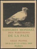 Pablo Picasso – Congrés Mondial des Partisans de la Paix. Paris 49 