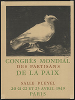 Pablo Picasso – Congrés Mondial des Partisans de la Paix. Paris 49 