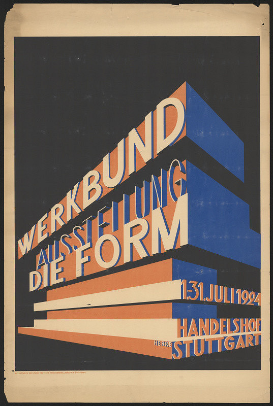 Richard Karl August Herre – Werkbund Ausstellung. Die Form 