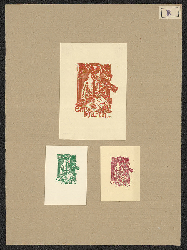 Joan Estiarte Samsó – Ex libris Ernst March 