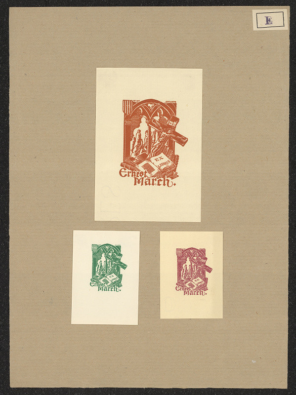 Joan Estiarte Samsó – Ex libris Ernst March 