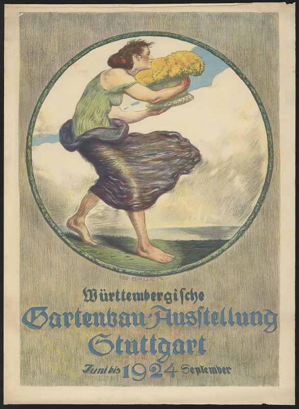 Leo Bauer – Würtenbergische Gartenbau Ausstellung Stuttgart 1924 
