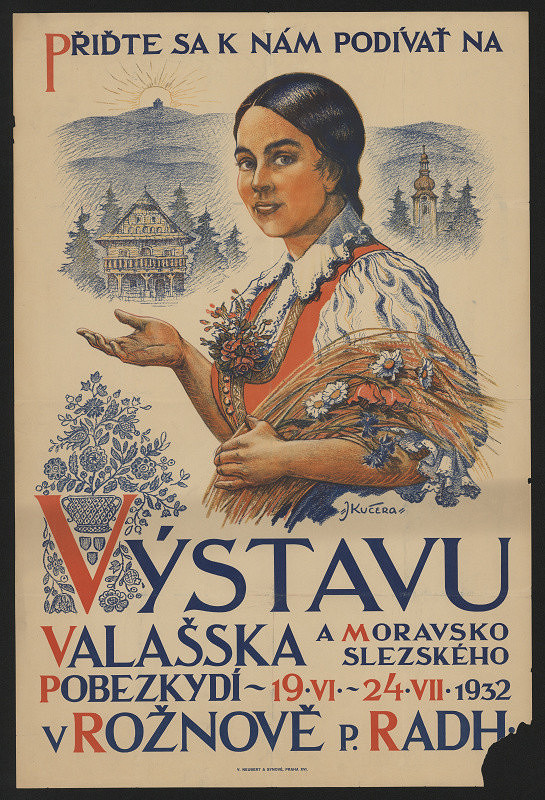 Jaroslav Kučera/1885 – výstava Valašska atd. v Rožnově 1932 