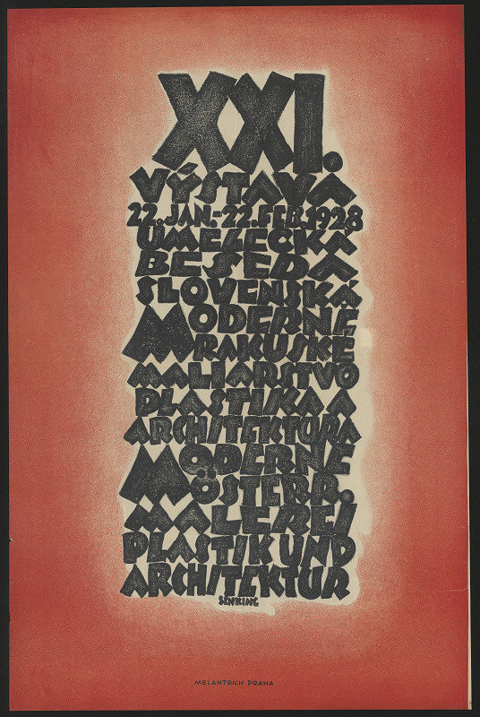 neznámý – XXI. výstava Umeleckej besedy Slovenska. Moderné rakúske maliarstvo, plastika a architektura 