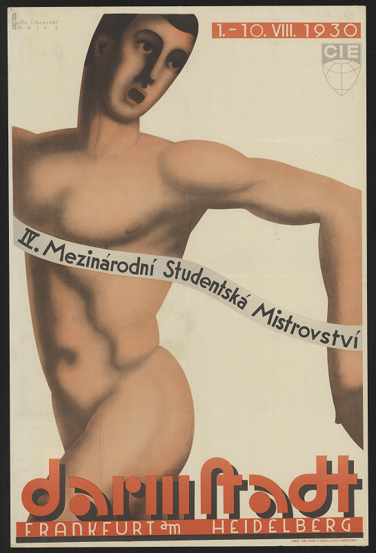 Otto Schneider – IV. Mezinárodní studentská mistroství Darmstadt 1930 