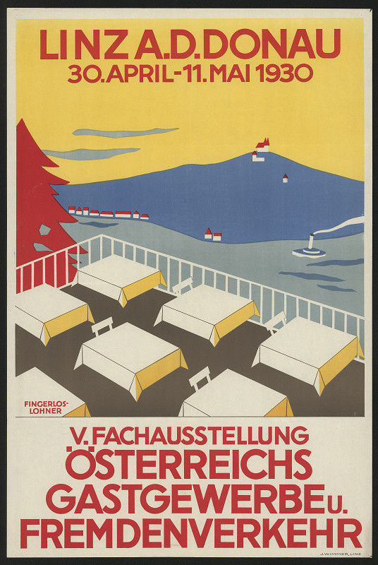 Fingerlos – V. Fachausstellung Österreichs Gastgewerbe u. Fremdenverkehr Linz a.d. Donau 1930 