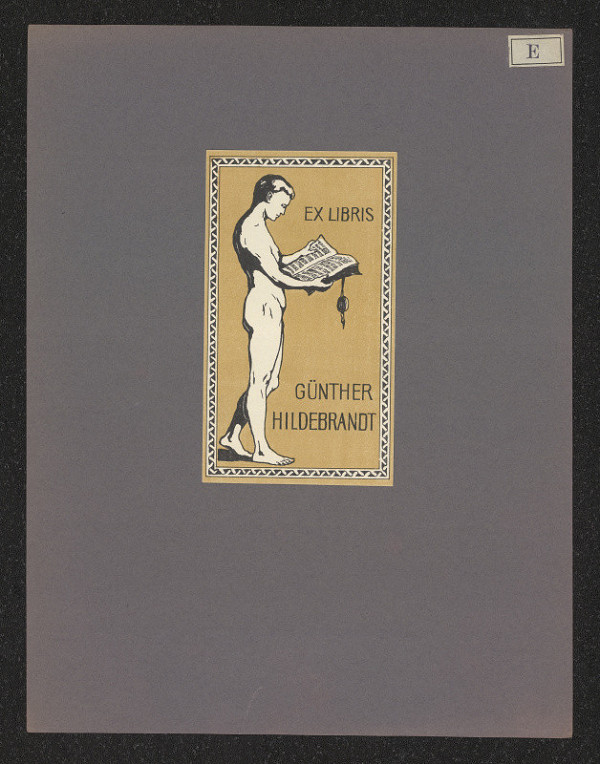Reinhard Ewald – Ex libris Günter Hildebrandt 