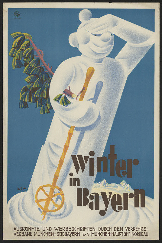 Keimel – Winter in Bayern- München Haupt Bhf. 