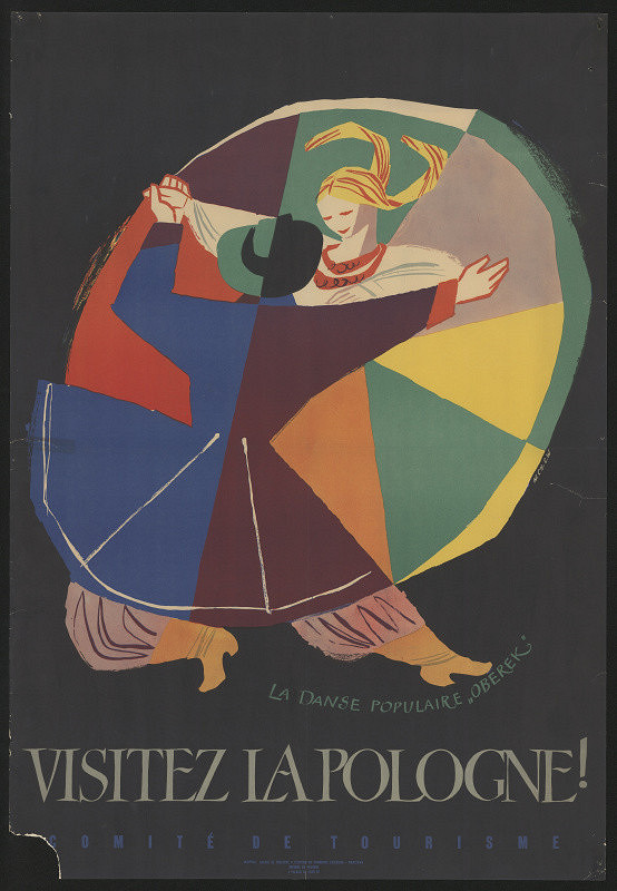 signatury W.CH.  C.W. – Visites la Pologne 