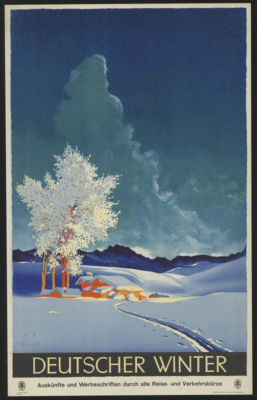 Jupp Wiertz – Deuscher Winter. Reise u. Verk. Berlin 