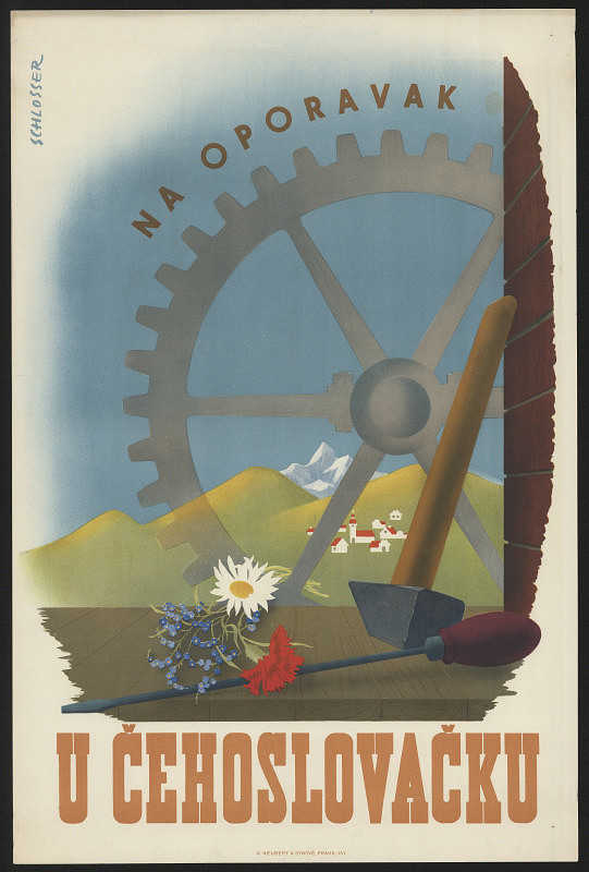 Wolfgang Alexander Schlosser – Na oporavak u Čechoslovačku 