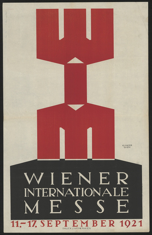 Julius Klinger – Wiener Internationale Messe 1921 
