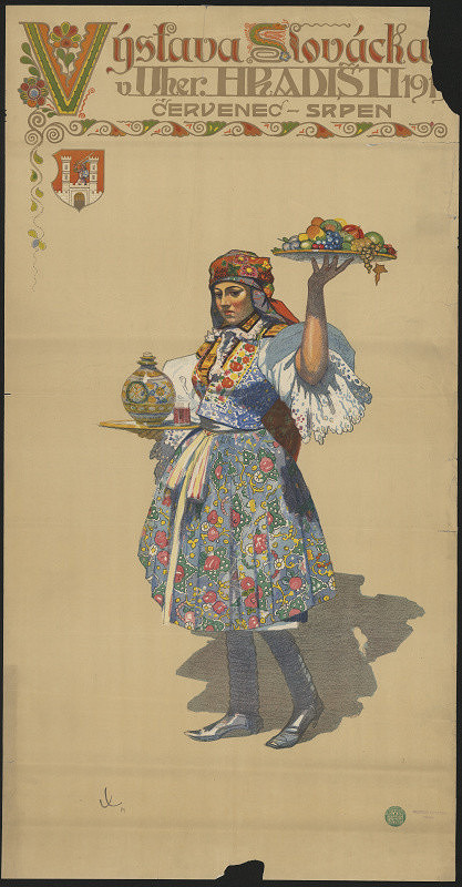 Joža Uprka – Výstava Slovácka v Uherském Hradišti 1915 
