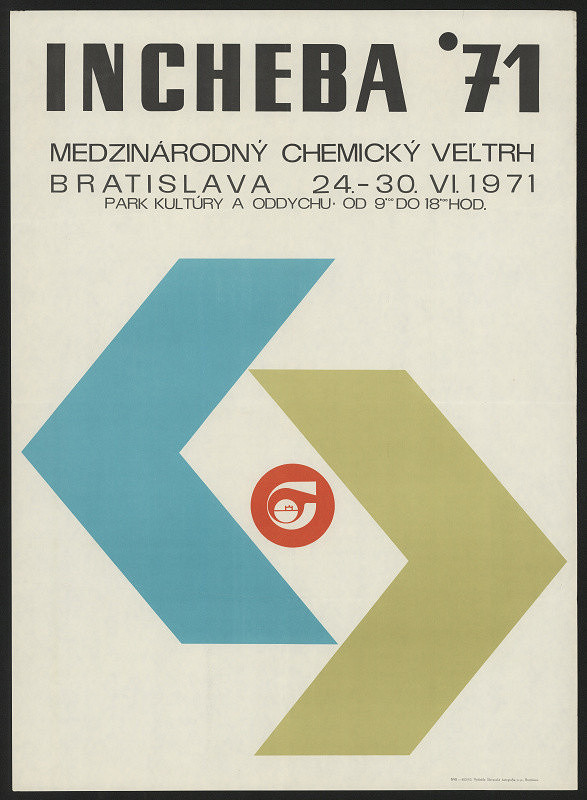 neznámý – Incheba´71 Medzinárodný chemický veľtrh Bratislava PKO 