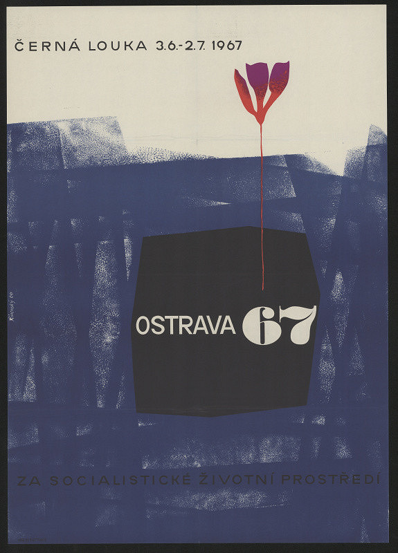 Karel Říhovský – Ostrava 67. Za socialistiké životní prostředí, Černá louka 