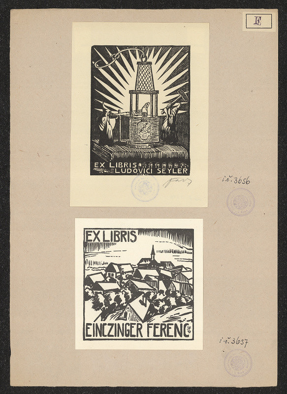 Dezso Farkas – Exlibris Ludovici Seyler 