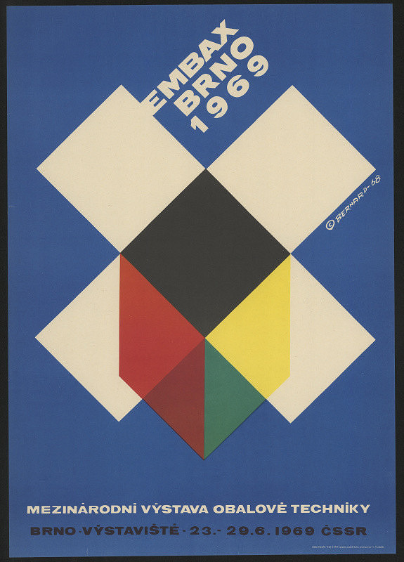 Vladimír Bernard Růžička – EMBAX Brno 1969. Mezinárodní výstava obalové techniky 
