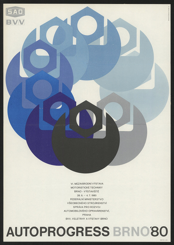 neznámý – Autoprogress Brno 80. VI. mezinárodní výstava motoristické techniky Brno 1980 