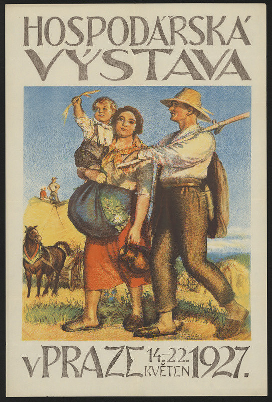 Josef Tomáš Blažek – Hospodářská výstava v Praze 1927 