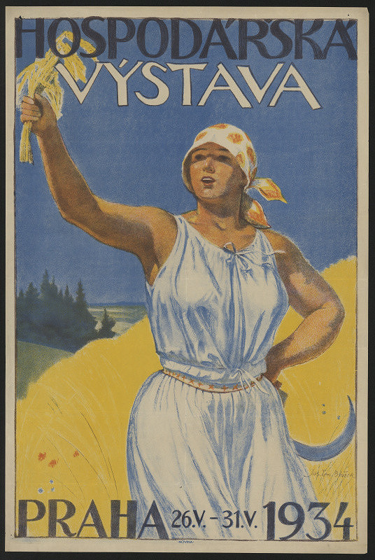 Josef Tomáš Blažek – Hospodářská výstava v Praze 1934 