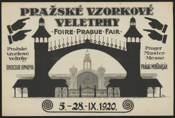 signatura H.K. – Pražské vzorkové veletrhy 1920 