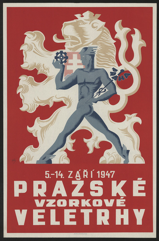 B. Vít – Pražské vzorkové veltrhy 1947 