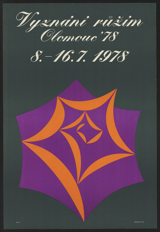 Ondřej Michálek – Výstava růžím, Olomouc 1978 