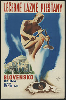 Albert Jonáš (Jonaš) – Léčebné lázně Piešťany. Slovensko. Reuma, dna, ischias 