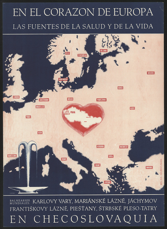 Jiří Binko – En el Corazon de Europa en Checoslovaquia, Karlovy Vary, Marianske Lázně, Jáchymov... 