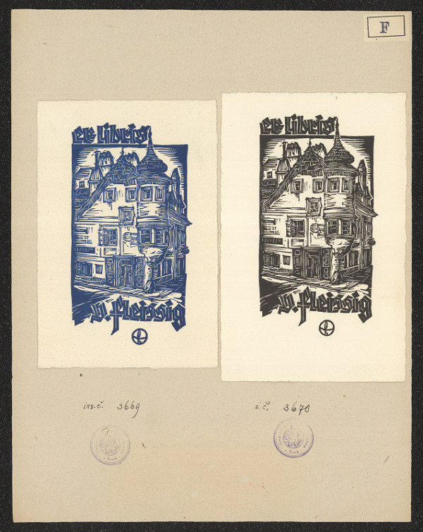 Otto Feil – Exlibris V. Fleisseg 