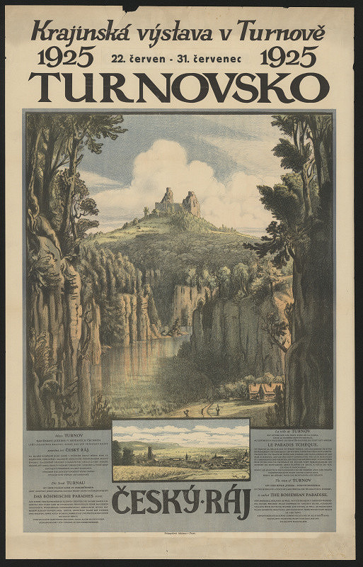 František Vik – Krajinská výstava v Turnově 1925, Turnovsko, Český ráj 