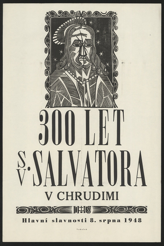 Václav Vokolek – 300 let Sv. Salvatora v Chrudimi 1948 