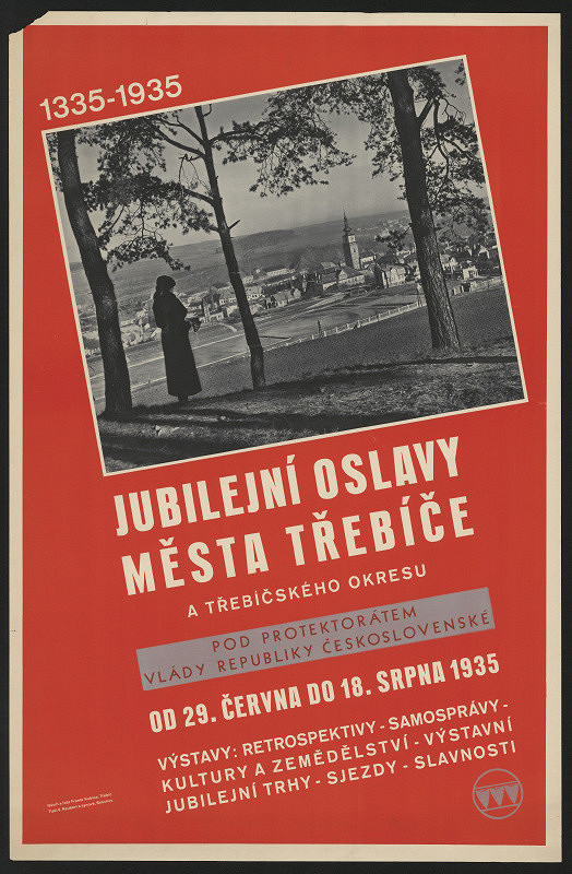 František (Franta) Kubica – Jubilejní oslavy města Třebíče 1935,  1335-1935 