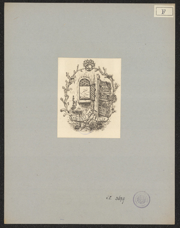 Anna Felix – Exlibris J. Felix 