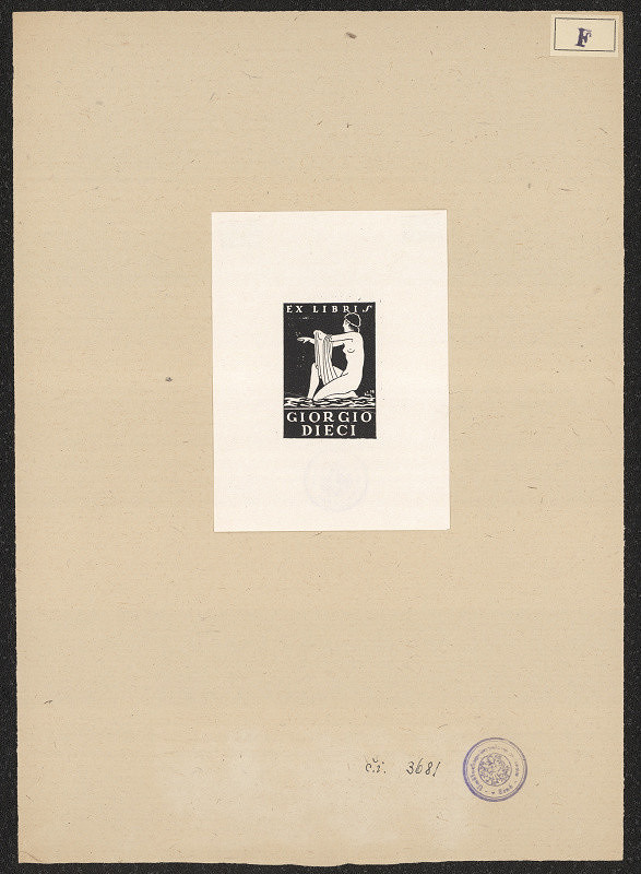 Fery Antal – Exlibris Giorgio Dieci 