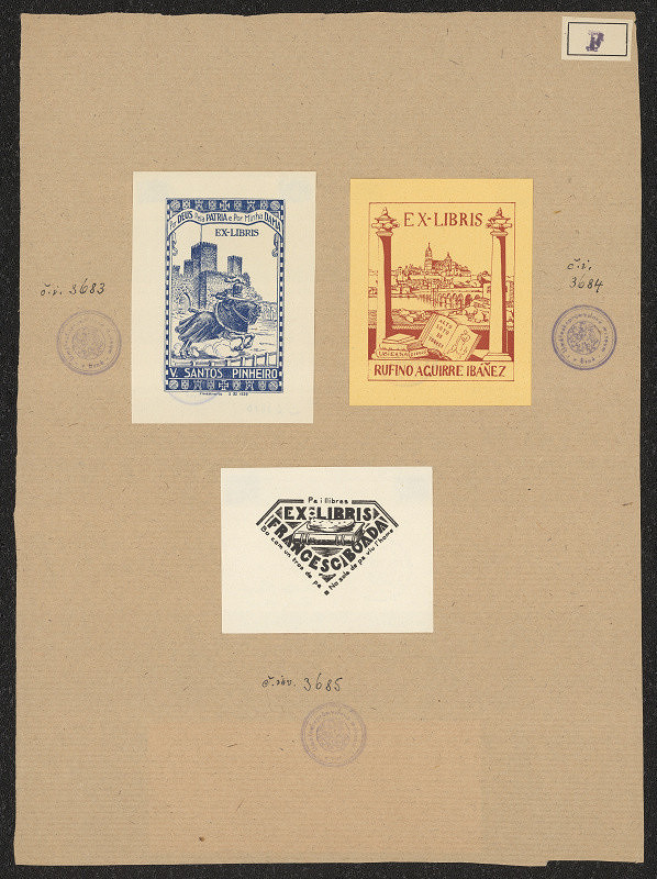 Pedro Prat – Exlibris Francese Boada 