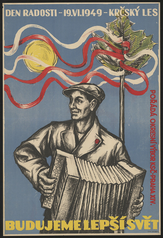 neznámý – Den radosti  16.9.1949. Budujeme lepší svět 