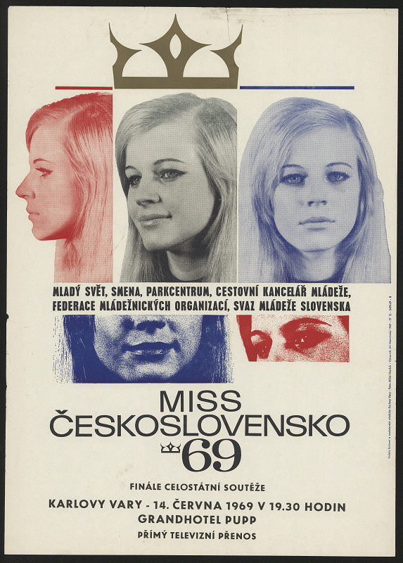 Jiří Matušinský – Miss Československo 1969. Grandhotel Pupp Karlovy Vary 