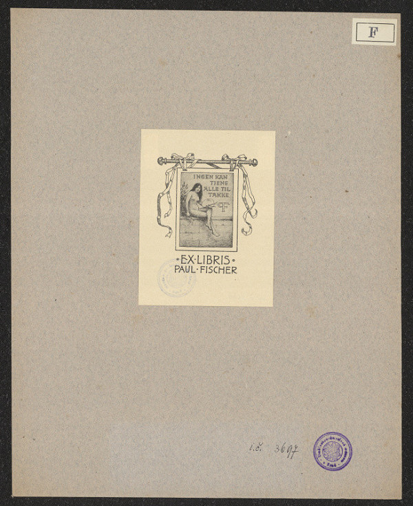Paul Fischer – Exlibris Paul Fischer 