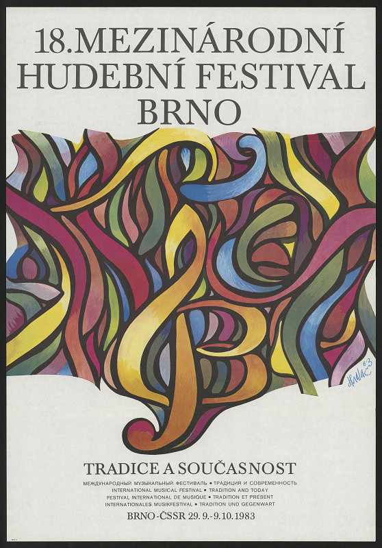 Jiří Hadlač – 18. mezinarodní hudební festival Brno, Tradice a současnost 